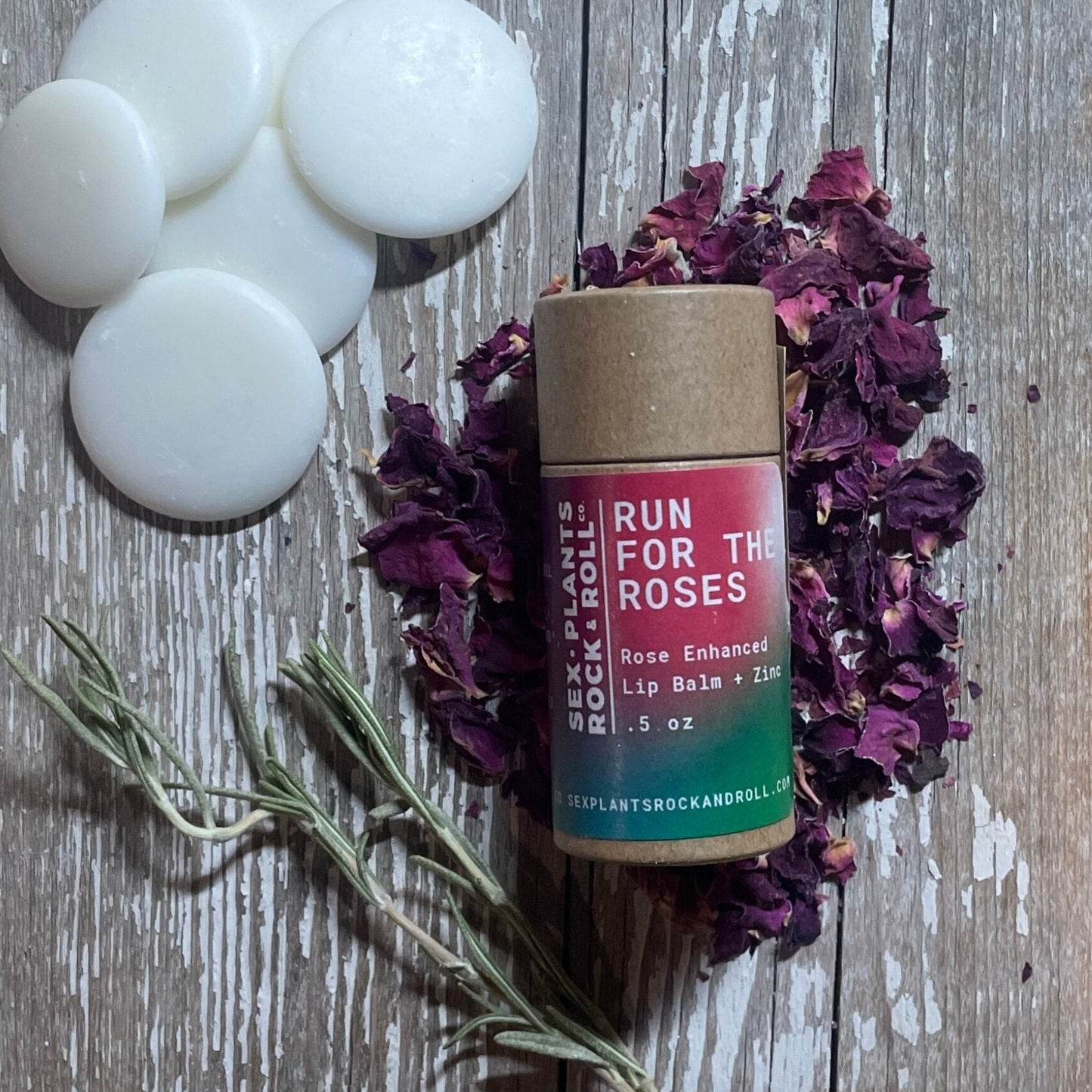 Run for the Roses - Organic Lip Balm + Zinc