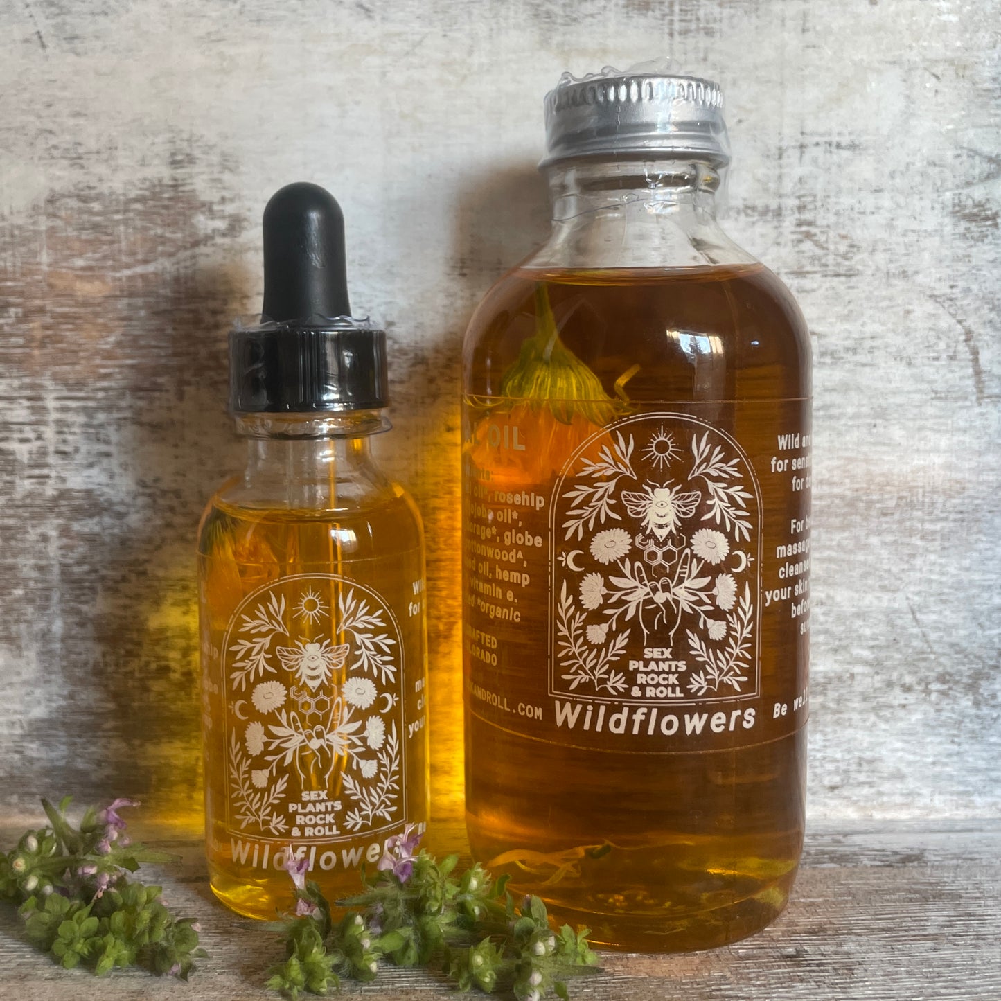 Wildflowers - Natural Daily Facial Oil Sex Plants Rock and Roll Wildflowers - Natural Daily Facial Oil Sex Plants Rock and Roll