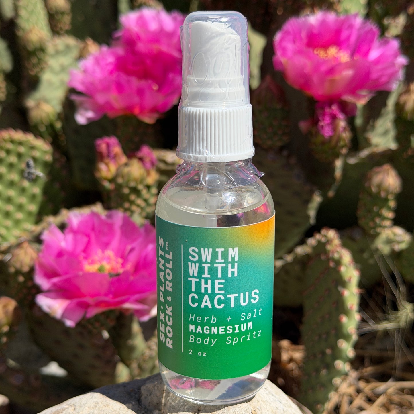 Swim With the Cactus - Magnesium Body Spritz