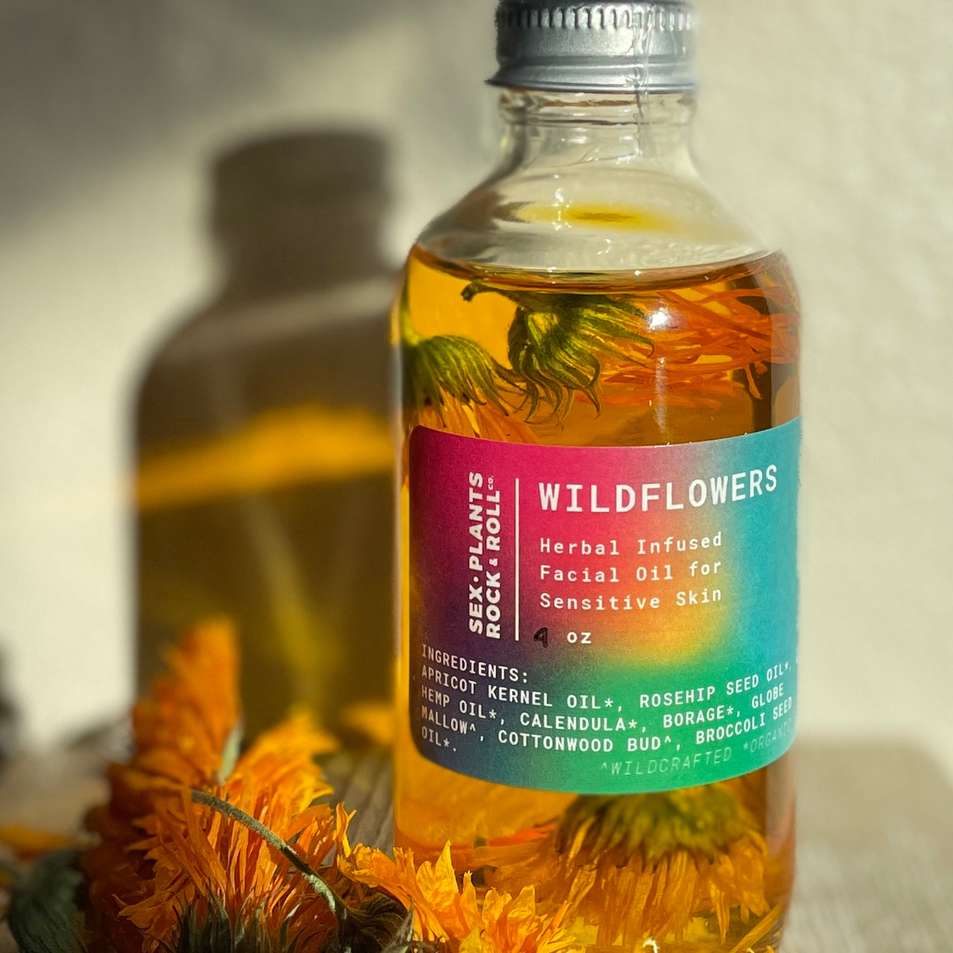 Wildflowers - Wildcrafted and Unscented Facial Oil