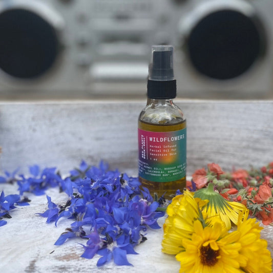 Wildflowers - Wildcrafted and Unscented Facial Oil